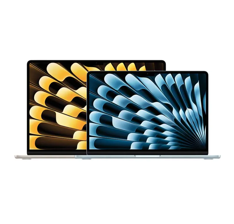 נייד Apple MBA 15`` M4  10c 10c  GPU,16GB,512GB