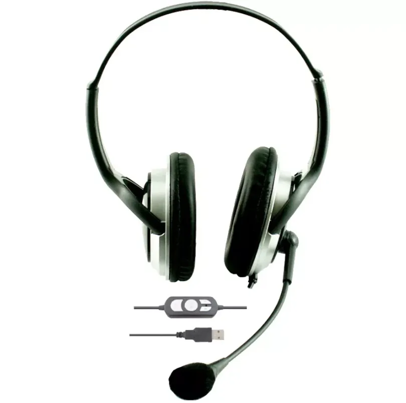 אוזניות USB  GOLD TOUCH HYG-850